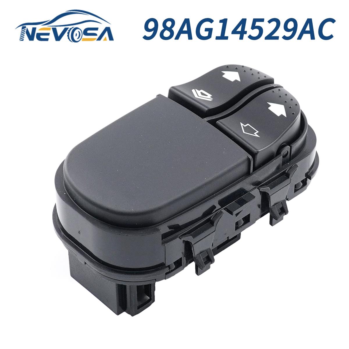 

NEVOSA 98AG14529AC зеленая подсветка автомобиля, главный переключатель стеклоподъемника для Ford Focus CAK 1998-2005 гг. 98AG14529AC