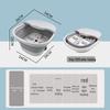 Electric Heated Automatic Foot Bath Tub with Massage Function