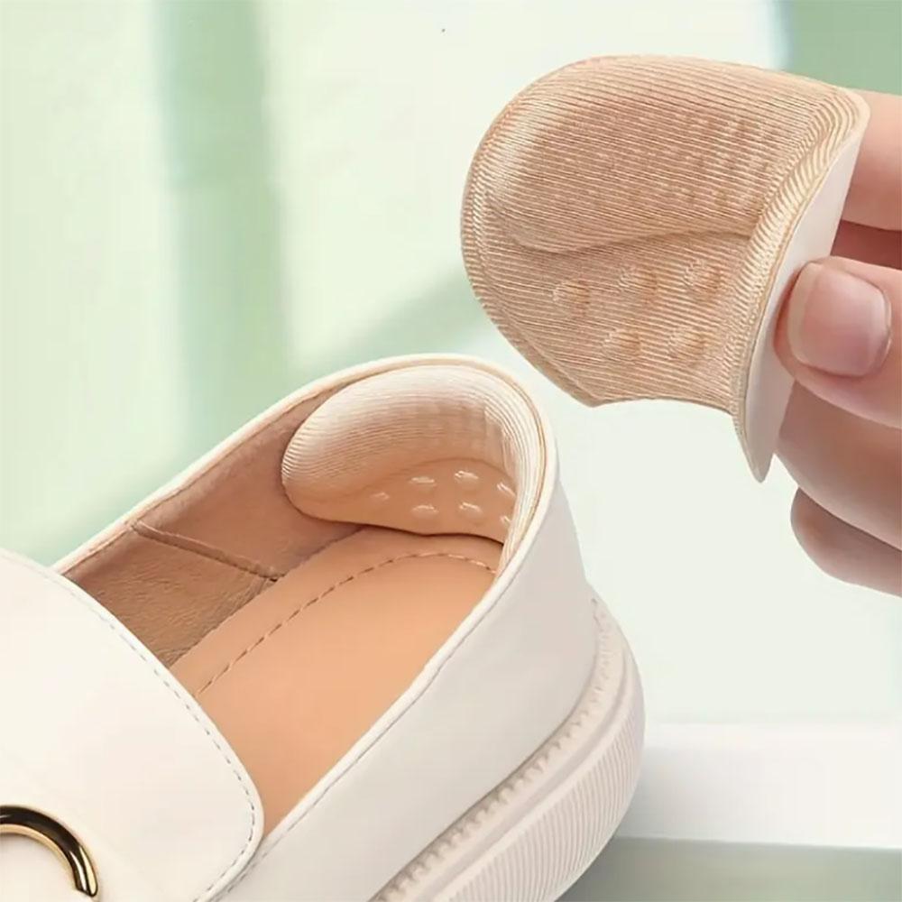 2/4 Stück Schuhe Fersenpolster Einlegesohlen Patch Fersenpolster Einstellbare Größe Fersenpolster Schmerzlinderung Kissen Einlage Einlegesohle Fersenschützer Aufkleber