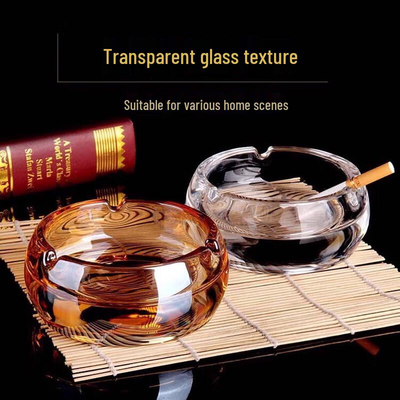 Huihuang Crystal Glass Cigar Ashtray