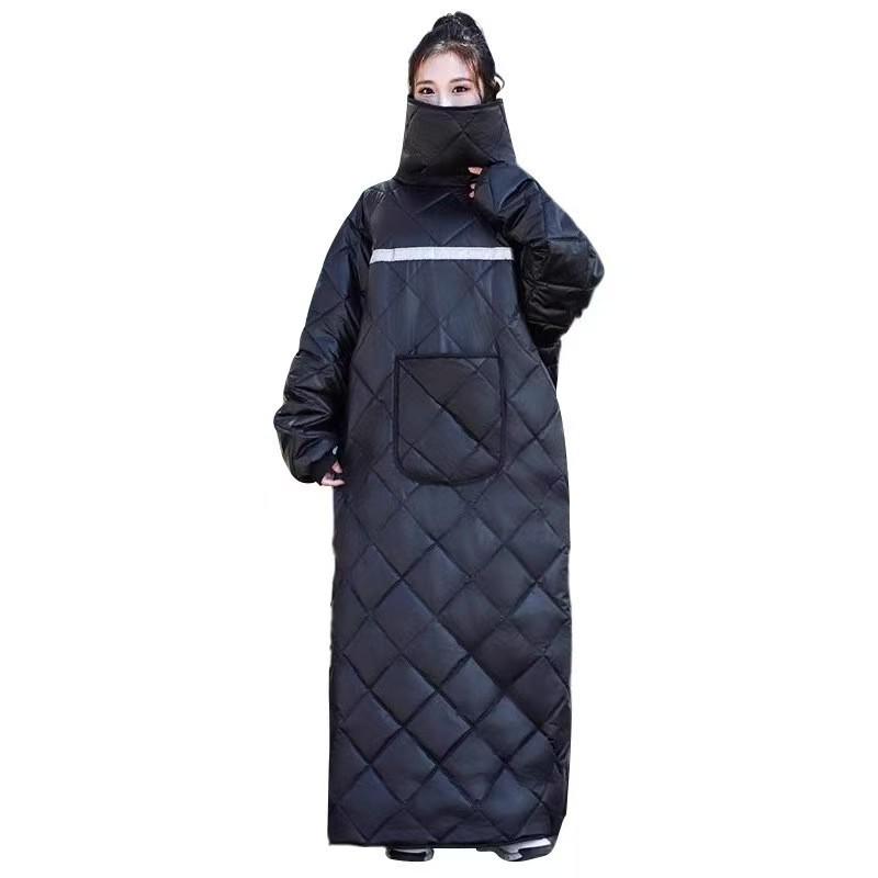 Winter Fleecegefütterte Rad- & Motorrad-Windjacke zur Trennung von Mann und Fahrzeug