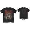 Slipknot Koszulka Unisex Podarta (Wstecz Drukuj)