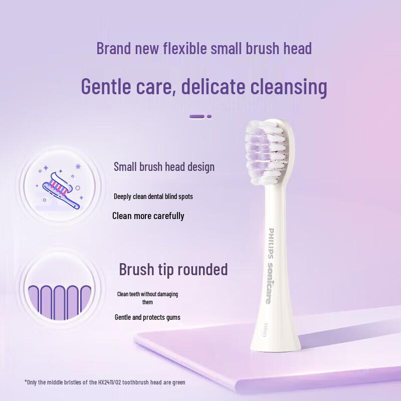 Philips HX2411 Sonic Electric Toothbrush CN Plug (adapter Included)