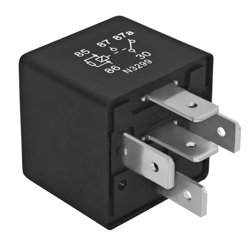 P6SDT FOAB-14B192-AA Automotive Relay (Pack of 4) – High-Performance 40A 12VDC 5-Pin F0AB-14B192-AA for Ford Electrical Systems