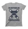 Rather Be Snowboarding T-Shirt Mens  Gift Christmas Snowboard Board Funny