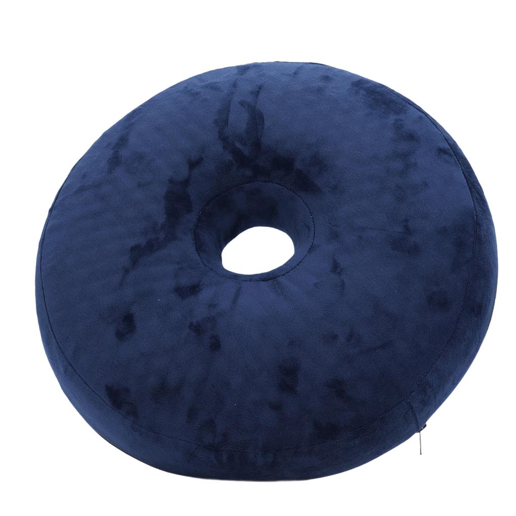Gel Donut Pillow Slow Rebound Memory Foam Ergonomic Donut Cushion for Tailbone Hemorrhoid Cushion Co
