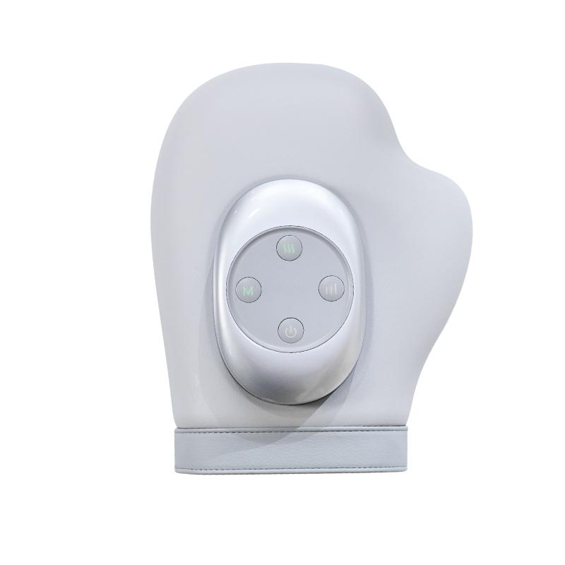Electric Wireless Glove-Shaped Smart Hand Massager Machine Air Compression Heating Therapy Light Relieving Stiffness ABS