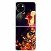 For Huawei P50 Pocket Case Transparent Clear Hard PC Phone Back Cover For Huawei P50 Pocket Cases P 50 Pocket 2022 Shells Capa