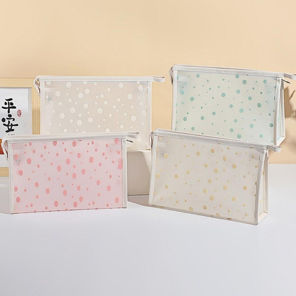 

Waterproof Toilet Storage Bag Fashion Makeup Bag Washbag Cosmetic Pouch Ladies Style 1