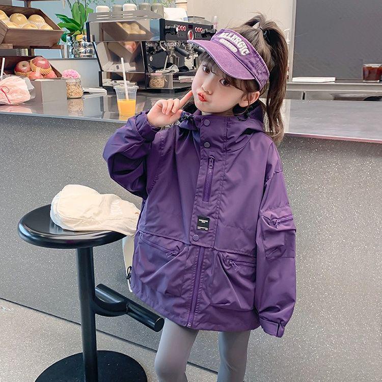 Mädchen Trendjacke Mantel - Sportlicher Casual-Stil, Frühling/Herbst 2025, Online-Promi Hot Item