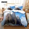 Natural Scenery Queen Bedding Set Duvet Cover Set Bedding Digital Printing Bed Linen King Size Duvet Cover Set Bedding Set