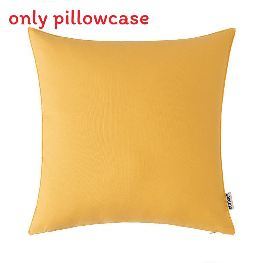 Oxford Fabric Outdoor Waterproof Cushion Cover For Lounge And Patio Decor