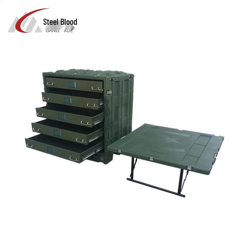 Steel Blood Portable Rotomolded Equipment Chest