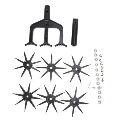 Escarificador de Solo de Jardim Resistente ao Desgaste 2 em 1 Escarificador Ventilado Rotocultivador para Jardim