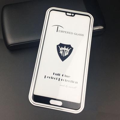 Black Glass Film Color : Black DESHENG Clear Screen Protector 25 PCS MIETUBL Full Screen Full Glue Anti-Fingerprint Tempered Glass Film for Galaxy M30