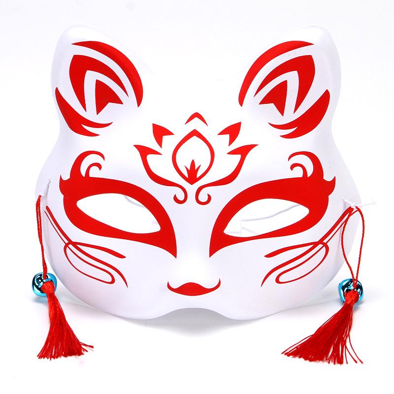 Children's Cute Fox Mask: Half-Cat Face Cosplay Costume for Fun and Safe Performances