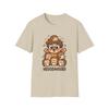 T-shirt unisexe Softstyle Hommes Femmes T-shirts Haut Hérissons Pelucheux Surprise Câlin Douillet Personnage Drôle