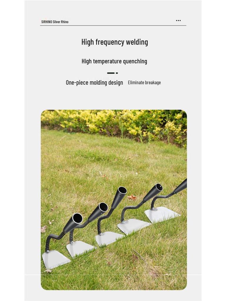 Manganese Steel Hoe: Traditional Agricultural Tool for Planting, Weeding, and Shoveling.