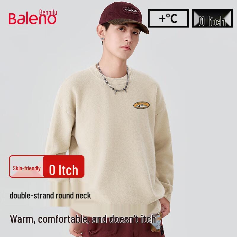 

Baleno Men s Crew Neck Knit Sweater 2XL