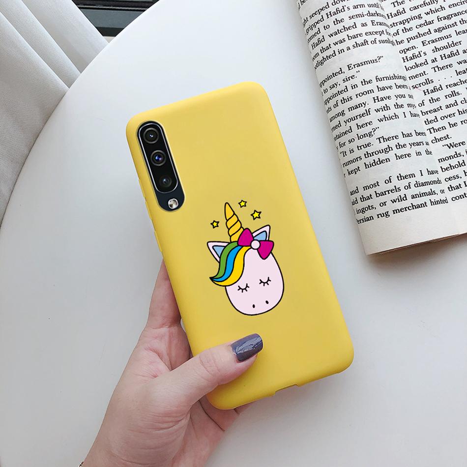 Love Heart Case For Samsung Galaxy A20 A30 A40 A50 A70 A20E Silicone Case Cute Cat Cactus Phone Cover Galaxy A20S A30S A50S Case