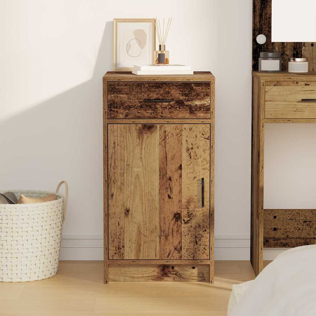 Sideboard Reclaimed Wood 40 x 40.5 x 75 cm Engineered Wood