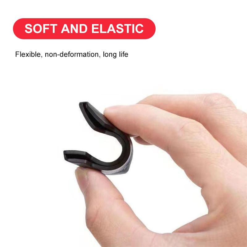 2Pcs Car Door Corner Silicone Protective Anti-Collision Cover For Honda Fit Mugen Insight Type S R VTEC DOHC Modulo Vezel Legend RR Si