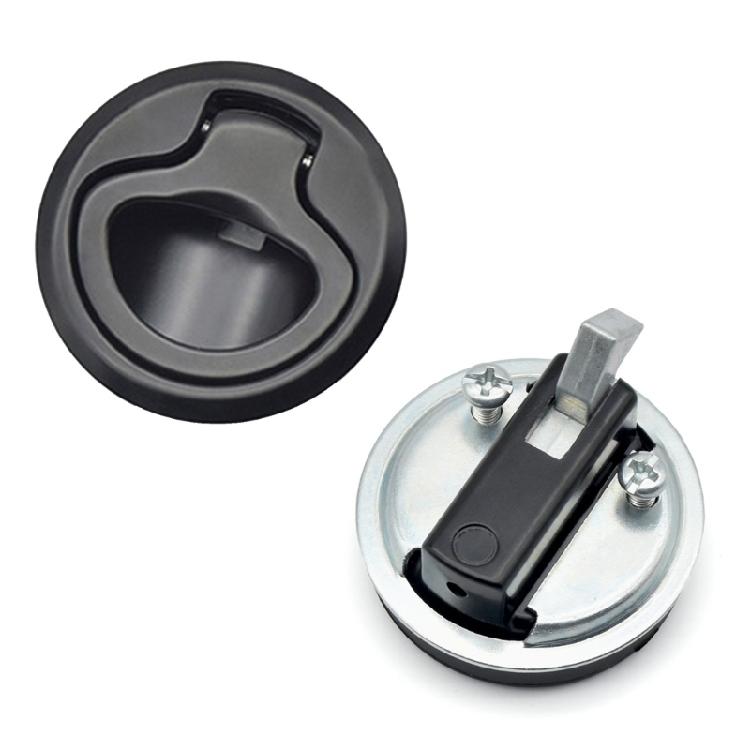 Flush Pull Hatch Slam Latch for Yacht Camper- Cabinet-Hardware Door Pull Latch