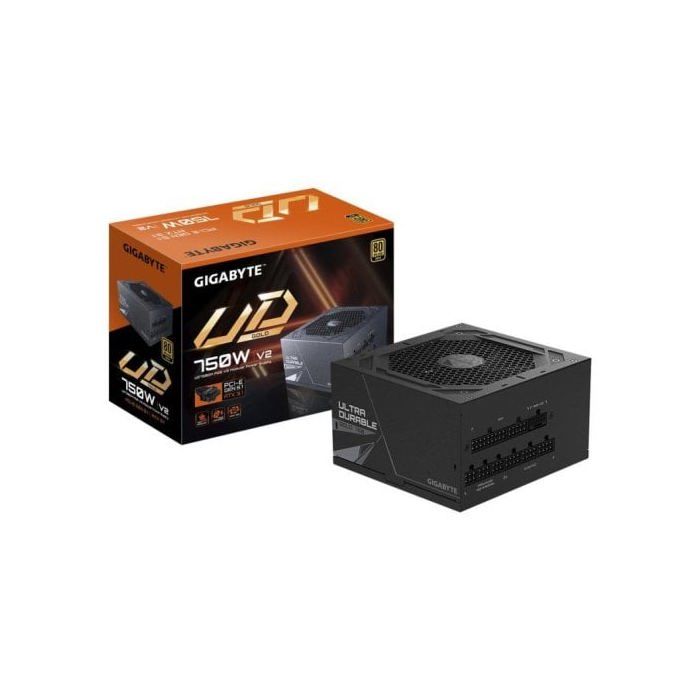 Fuente de Alimentación Gigabyte UD750GM PG5 V2 750W 80 PLUS Gold modular PCIe Gen 5.1