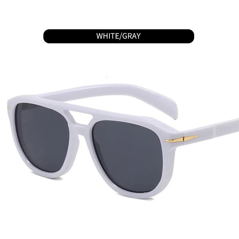 Classic Retro Vintage Aviation Pilot Sunglasses Women Men Big Large Oversized Frame Luxury Designer Shades 70s Sun Glasses