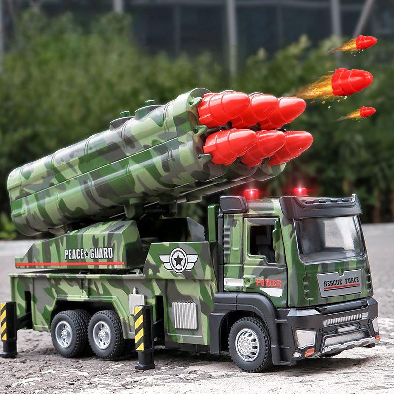 

Children s Military Model Tank & Missile Launcher Toy Car