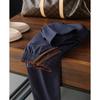 Mens Italian Old Money Style Lyocell Linen Straight Leg Pants Lightweight Breathable Casual Trousers