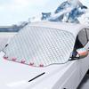 Frost Shield Effective Thickened Material Snow And Ice Prevention Universal Fit Sun Protection Windshield Cover Durable Stylish