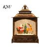 Seasonal Ornament for Christmas Snow Globes with LED Light, Light Up Sphere Decorative Holiday Gift Kids Lantern, Battery/USB Powered Swirling Glitter
