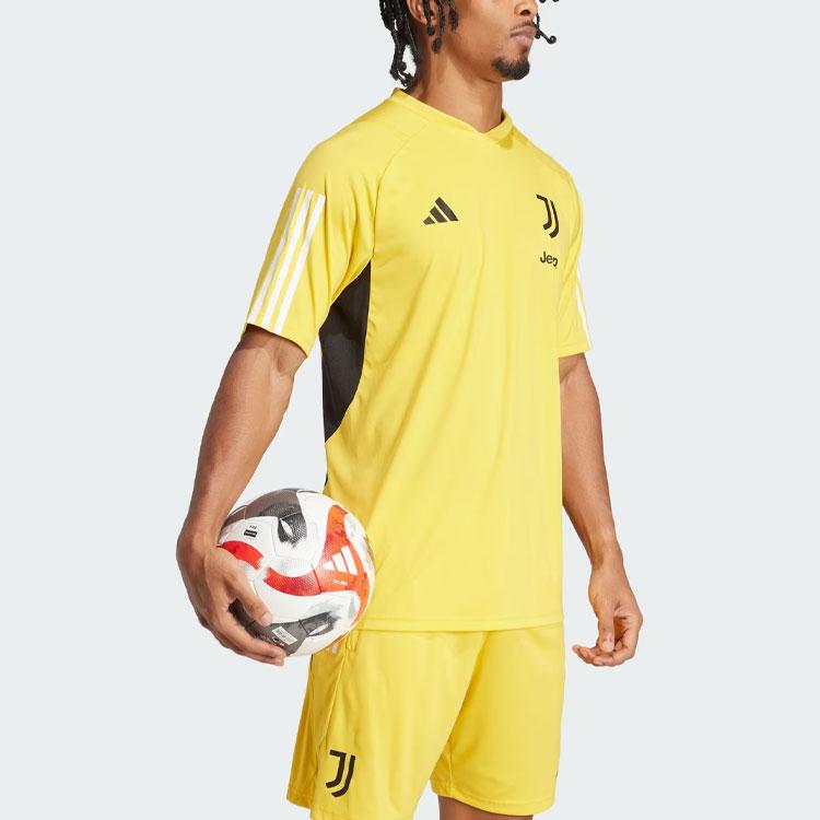 Adidas Juventus Tiro 23 Training Jersey Men Jersey Yellow IQ0875