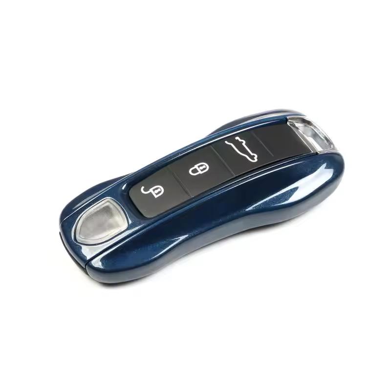 Car Key Case For Porsche Macan Porsche Panamera Cayenne 918 Spyder Carrera 911 991 Remote Key Cover Replace Protect Fob