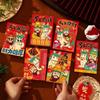 6pcs Blessing 2026 Horse Year Red Envelopes Chinese Style Money Envelope  Spring Festival