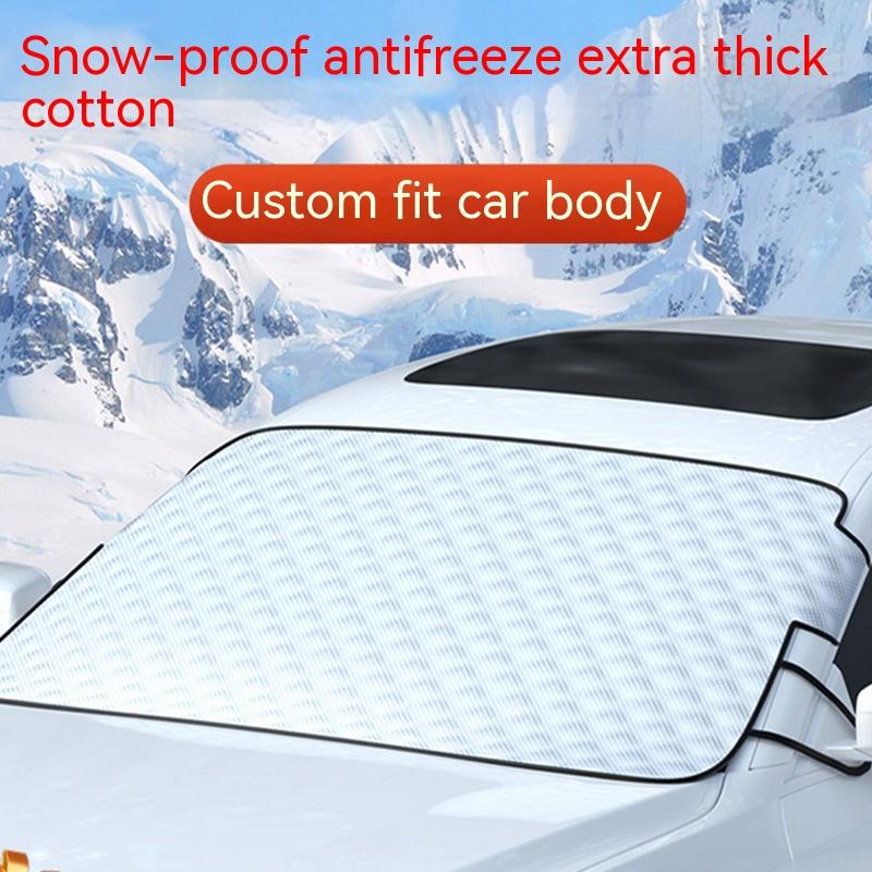 For Polestar 4 the front windshield of a car is shielded from sunlight, snow, and hail auto tools car accessories