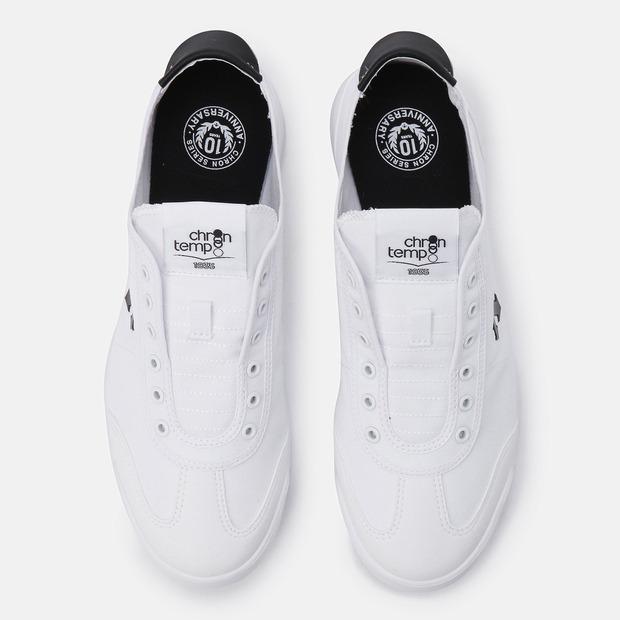 Descente Cron Tempo Slip-On Black White Sr323Lsn71 (A Type)