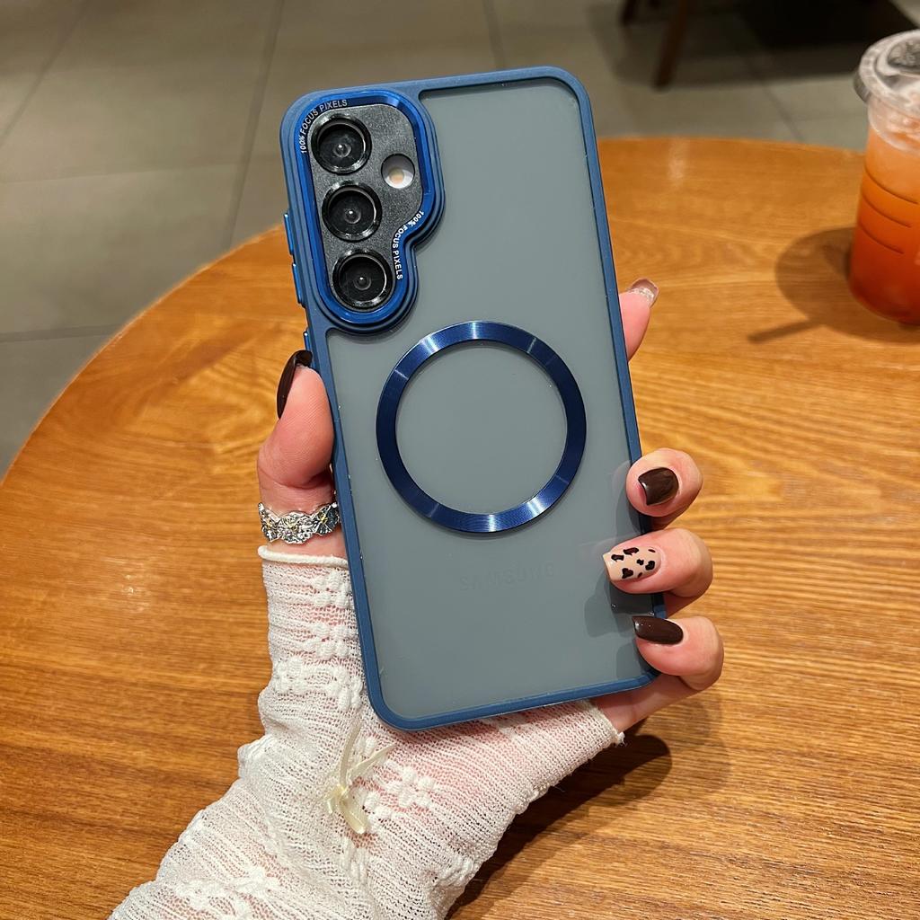 Hawkeye Magnetic Suction Ring Mobile Phone Case Is Suitable for Samsung S25ULTRA Trend S25 All-inclusive A55/A56/A16/A06