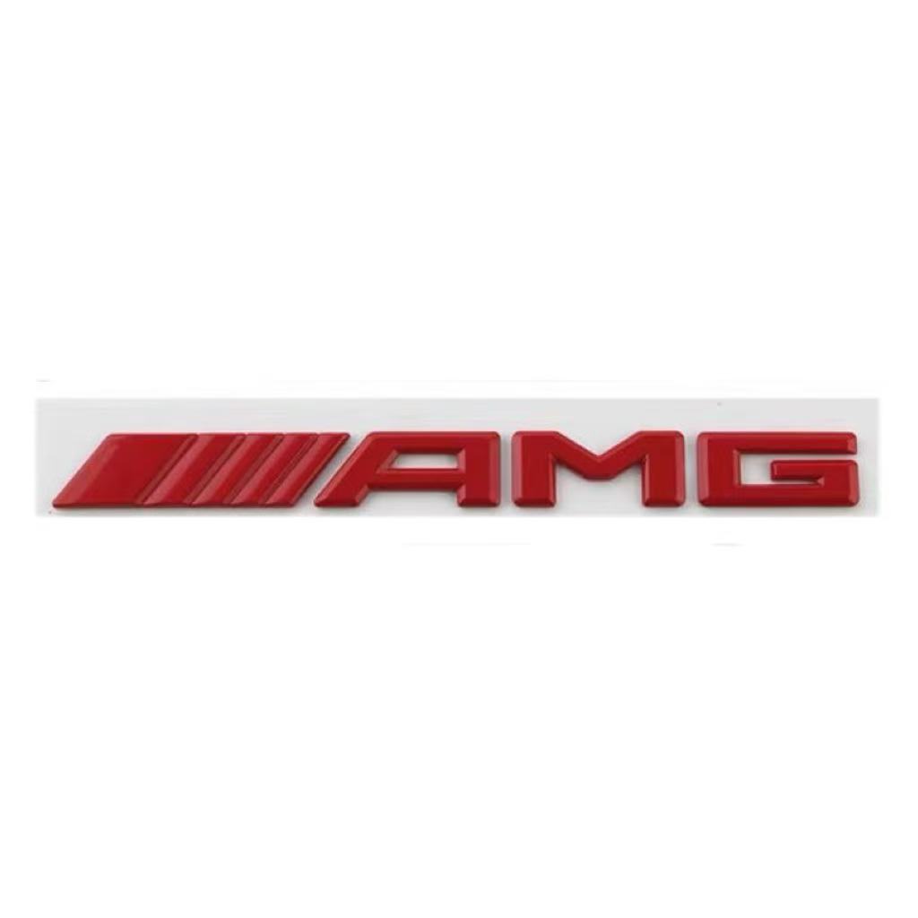 For Mercedes A B C E G W203 W204 W205 W176 W177 W212 W213 AMG Car Sticker Trunk Label Decals Sports Decorative Accessories
