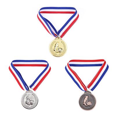 Competition Medals Zinc Alloy Football Competition Games Medals Wear-resistant Collection Decoration Souvenir Gift