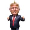 Patriotischer Donald Trump 2024 Weihnachtsschmuck Acryl Cartoon Trump Anhänger (D.)