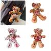 Bloody Damaged Bear Doll with Realistic Wounds PP Cotton Texture for Gothic Themed Event and Spooky Home Displays