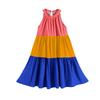 Children's Summer Casual Fashion Round Neck Sleeveless  Dress