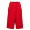 Dance Loose Cool Feeling Striped Drawstring Three-Quarter Sports Shorts Women Shorts KZ4208