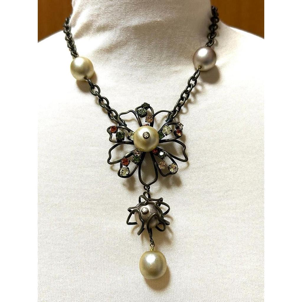 Used Philippe Ferrandis vintage necklace made by FRANCE