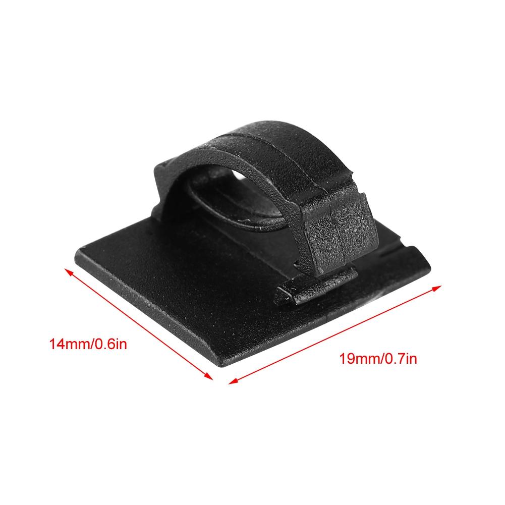 40 Pcs Auto Cord Fixed Clips Car GPS Data Cable Light Cord Decorative Wire Fixing Organizer