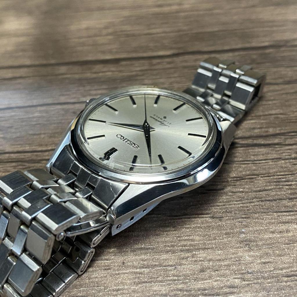 [USED] Overhauled Seiko Skyliner manual winding 21 jewels 6100-8000 1969