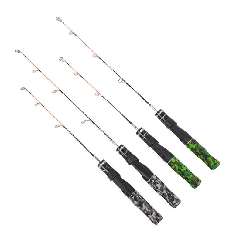 Ice Fishing Rod - Soft Tip Jointed, 50cm/60cm, Small Freshwater Fiberglass Rod