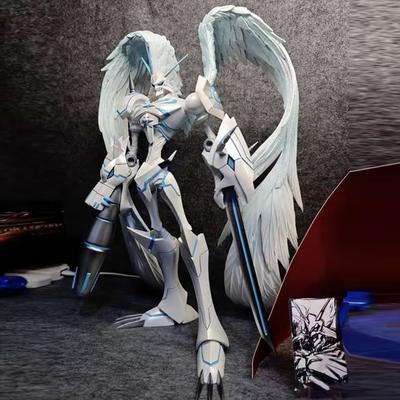 20cm/7.87inch Digimon Adventure Omegamon Merciful Mode Figure Digimon Action Figures Pvc Statue Collection Model Toys Gifts